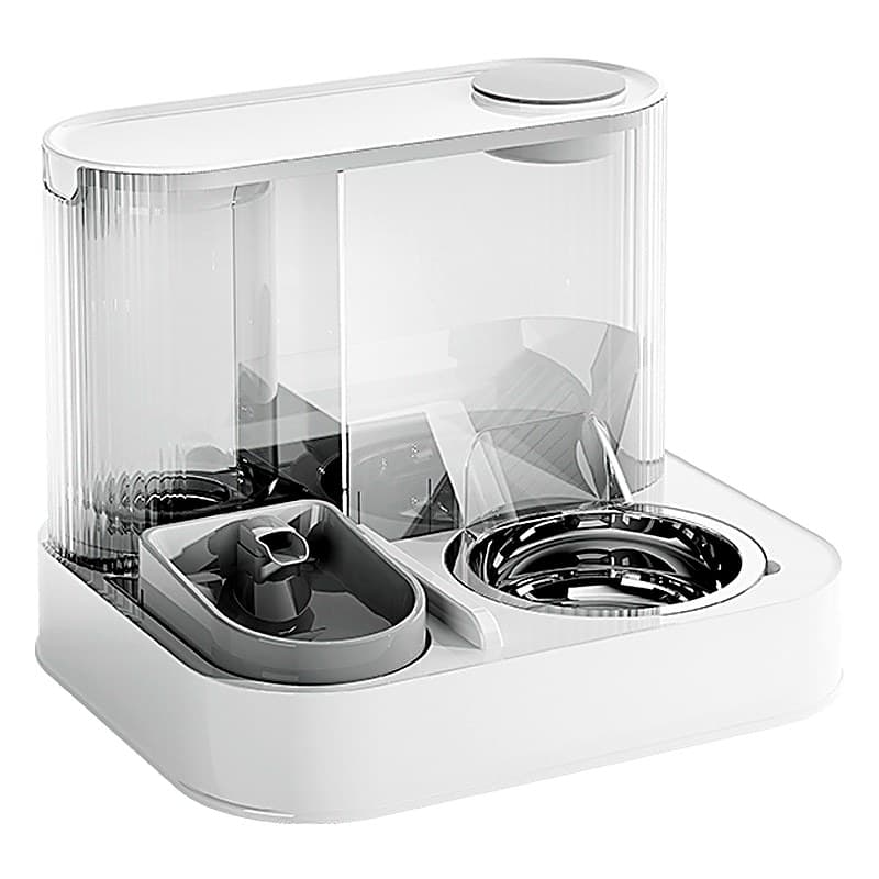 Distributeur Automatique 2-en-1 — Croquettes & Eau