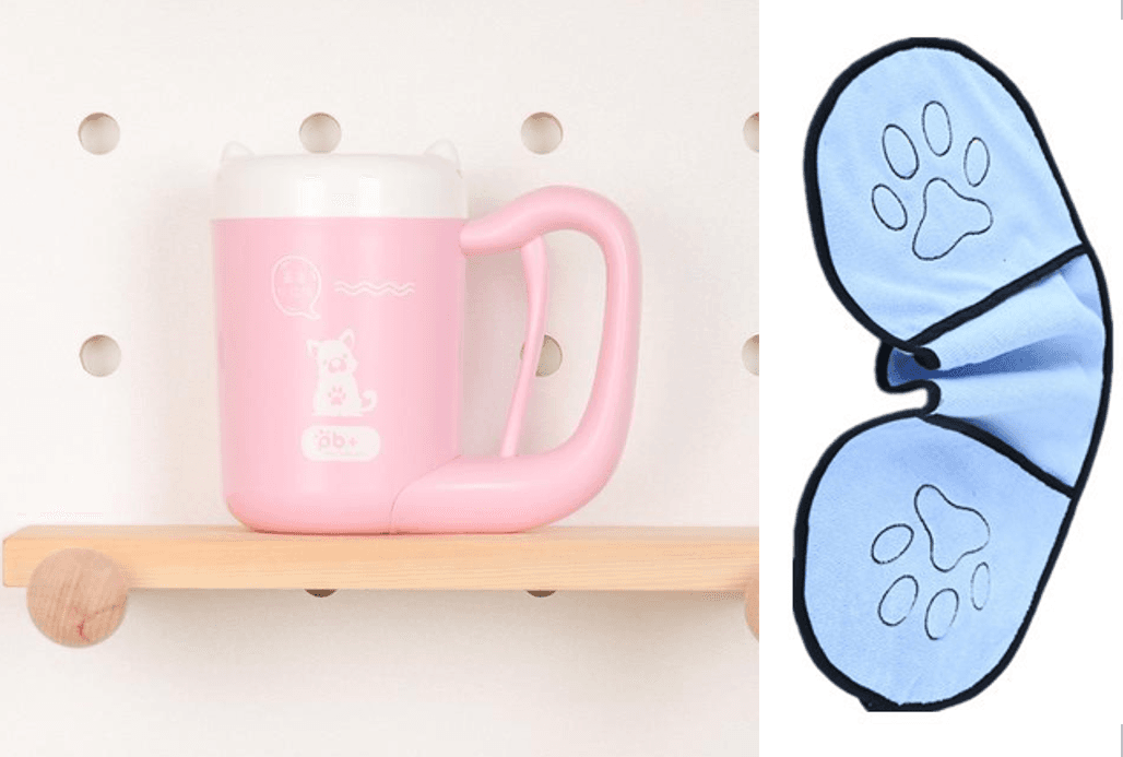 Rose/Bleu