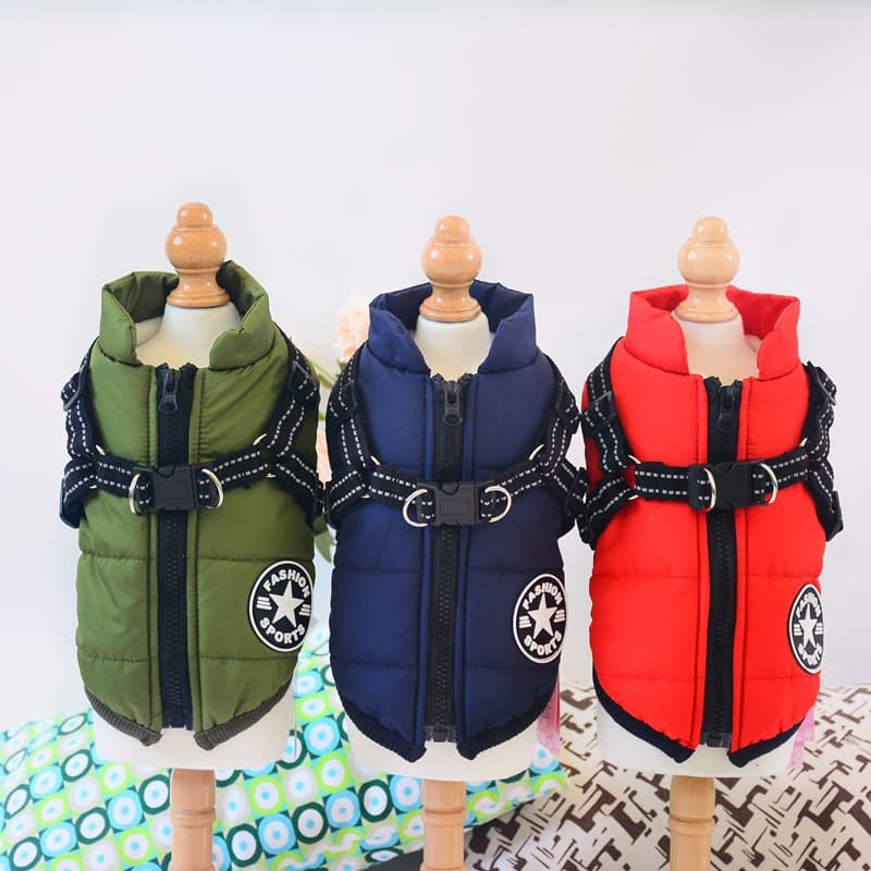 Manteau d'Hiver Imperméable à Harnais